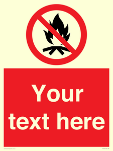 Custom prohibition No campfire